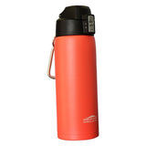 Sunset Orange 21 oz Powder Coated Thermal Double Insulated Vacuum Sealed Sports Bottle Flip Top