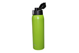 Lime Green 32 oz Thermal Double Insulated Vacuum Sealed Sports Bottle Flip Top